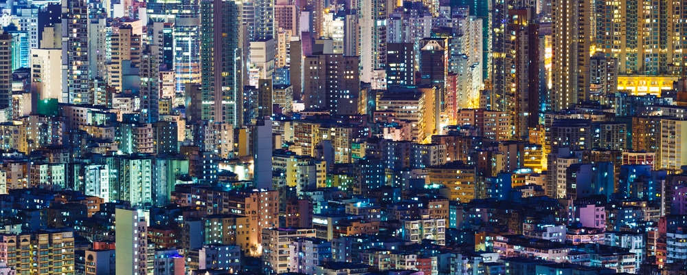 香港ビル群